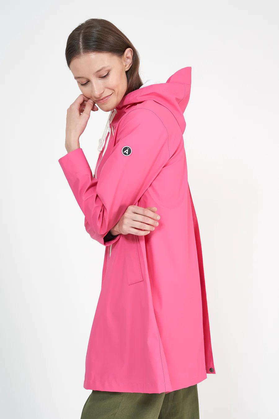 Tanta - Nuovola Raincoat In Hot Pink - Diamonds & Pearls