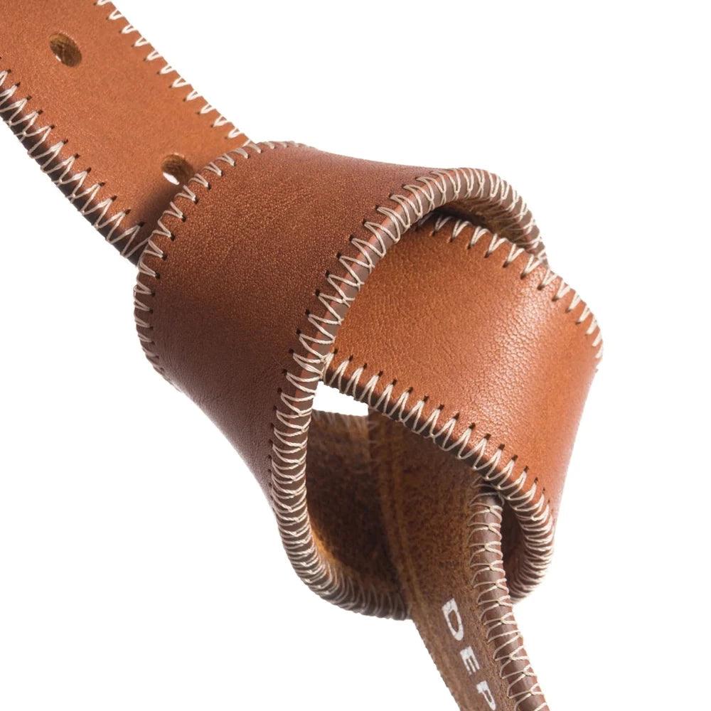 Soft Leather Belt - Diamonds & Pearls